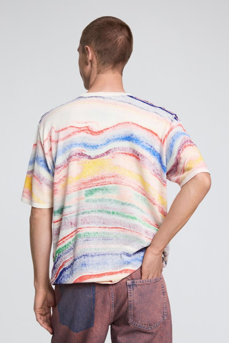 Men's Abstract print T-shirt