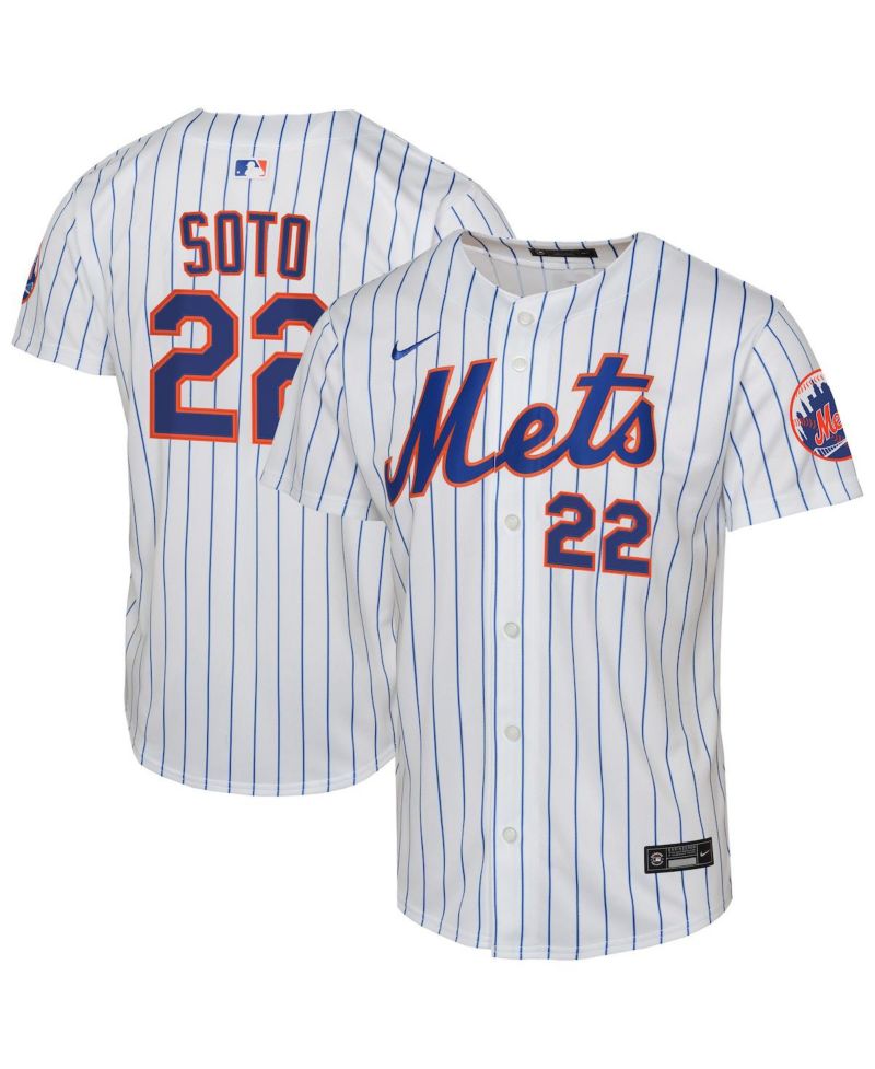 Big Boys and Girls Juan Soto White New York Mets Home Limited Player Jersey