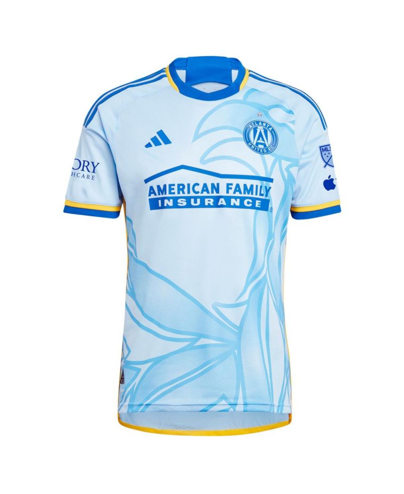 Men's Miguel Almiron Light Blue Atlanta United FC 2024 The Resurgens Kit Authentic Player Jersey