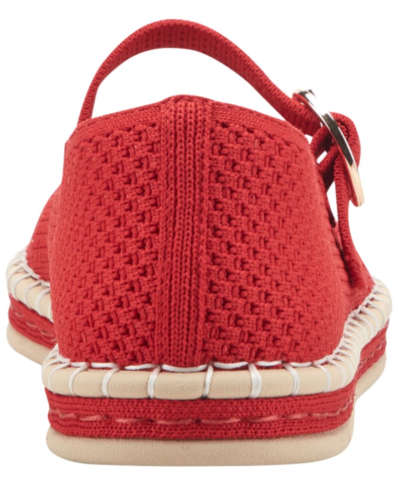 Women's Francene Knit Mary Jane Espadrille Flats