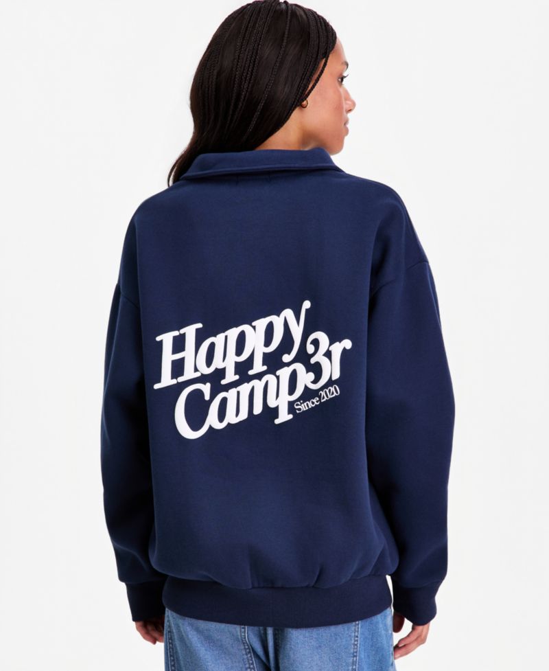 Women's Quarter-Zip Varsity Sweatshirt