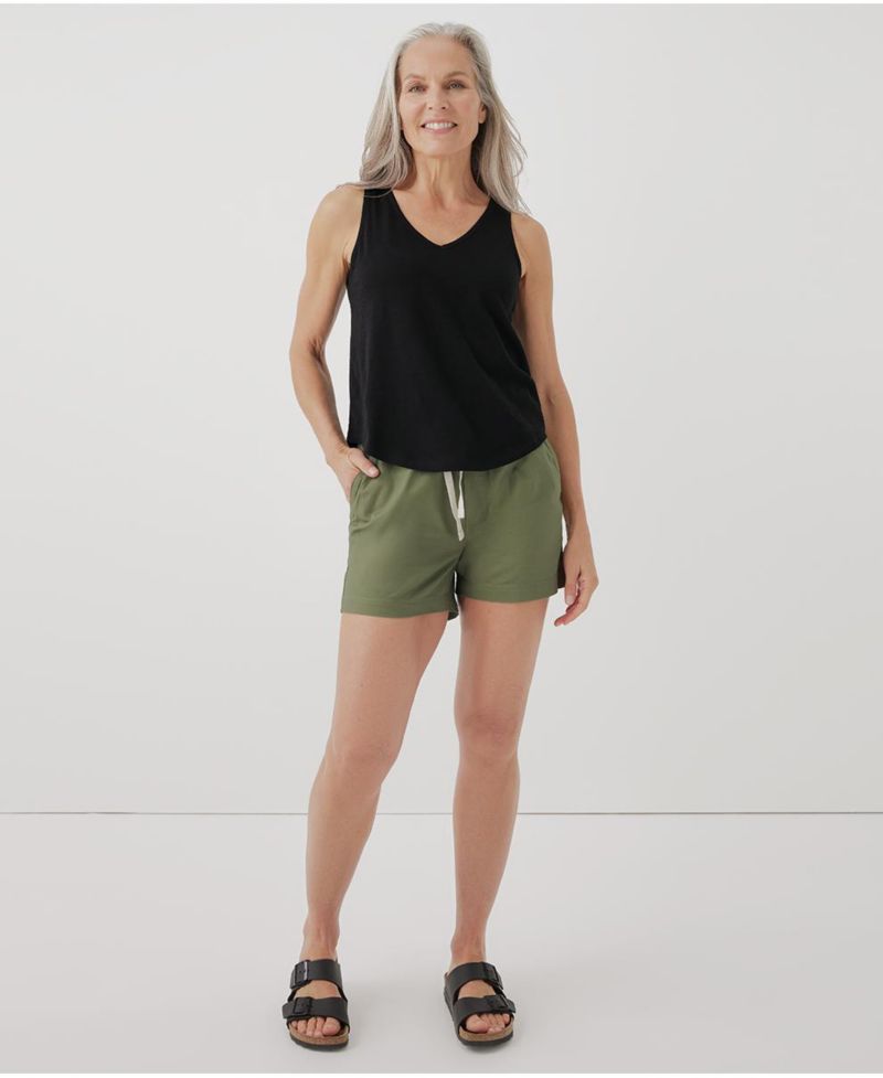 Women's Organic Cotton Featherweight Slub Reversible Tank