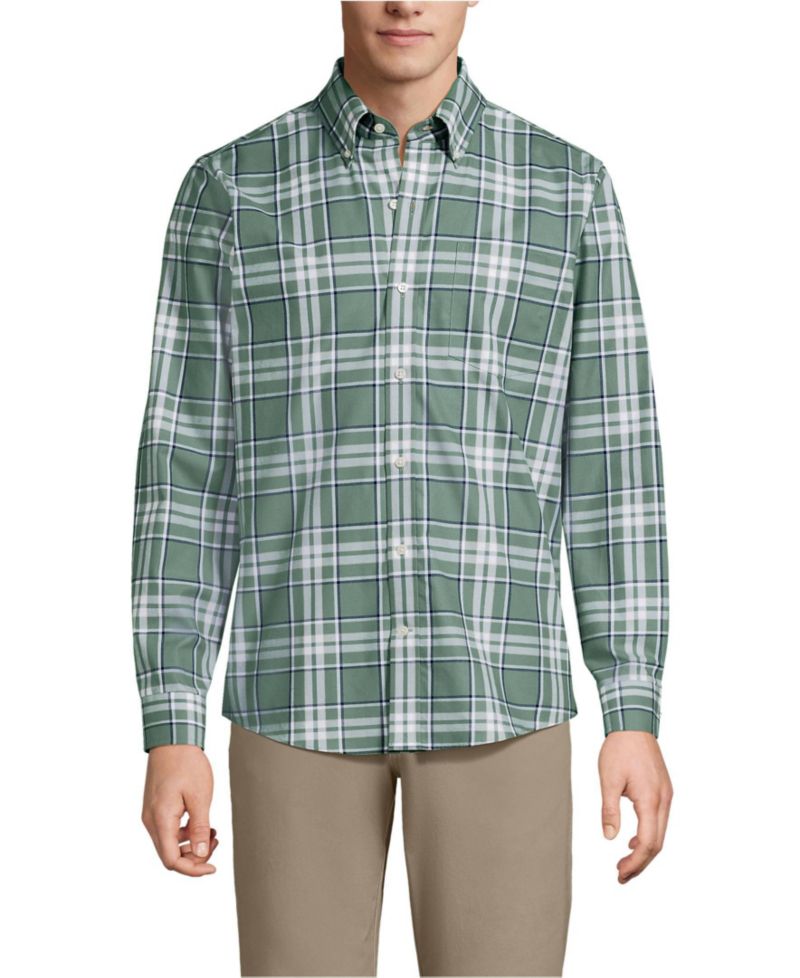 Men's Traditional Fit No Iron Twill Shirt