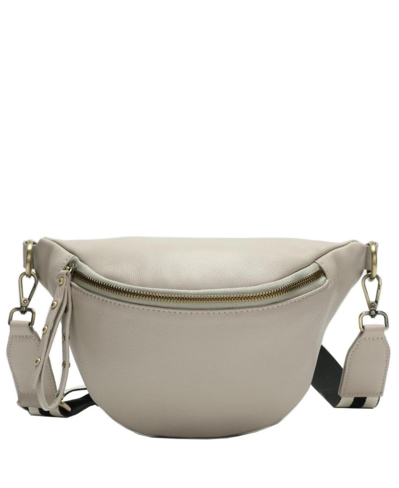 Kira Pebbled Leather Cell Phone Bag Mini Crossbody Purse with Multi Compartments