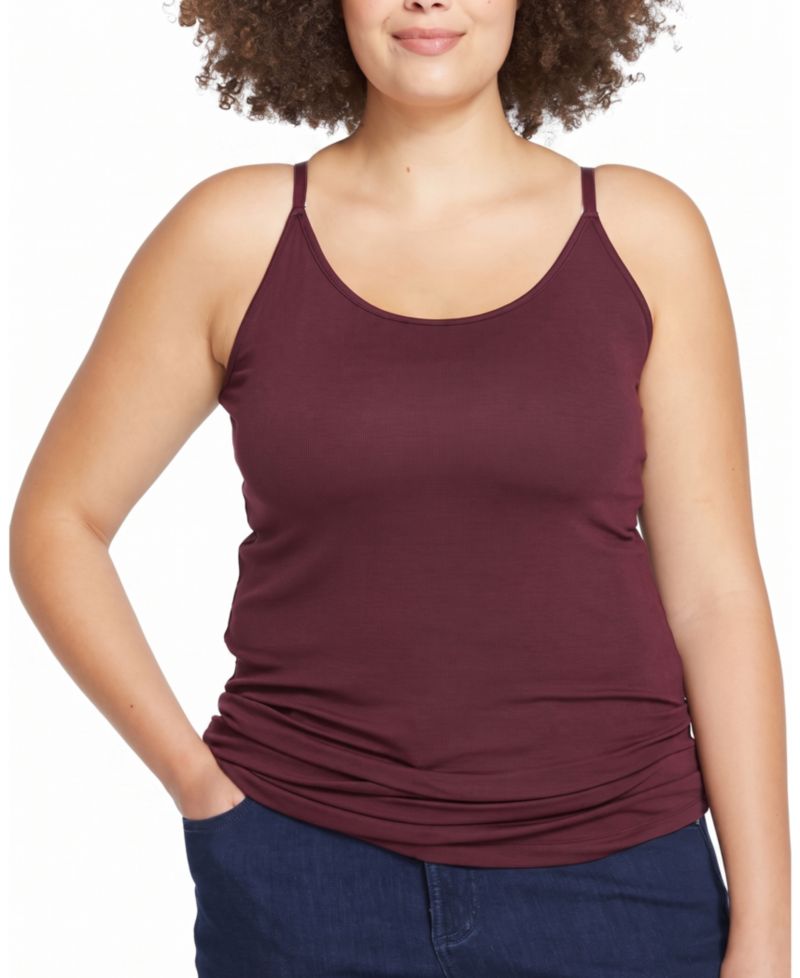 Plus Size Cloud Rib Crewneck Camisole