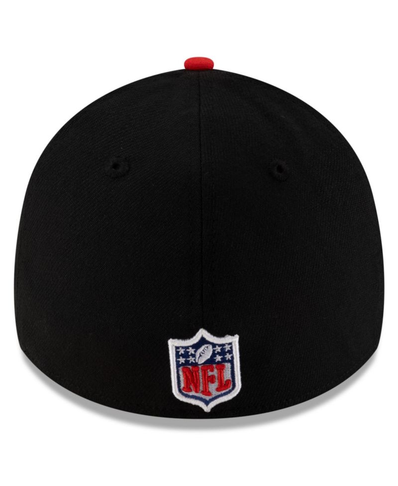 Men's Black/Red Kansas City Chiefs 2025 NFL Draft 39THIRTY Flex Hat