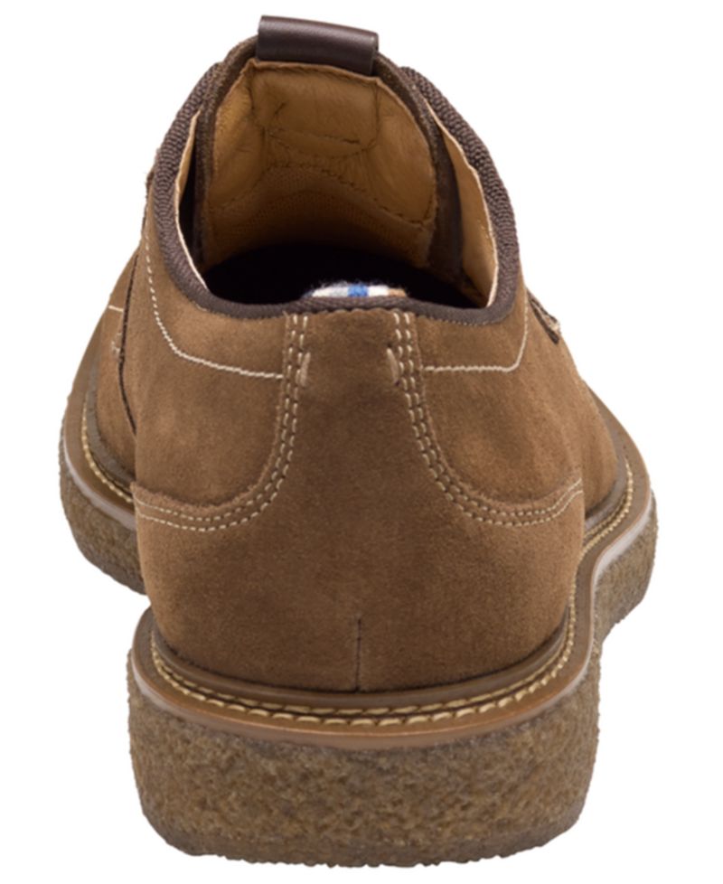 Men's Clint Plain Toe Suede Lace-Up Shoes