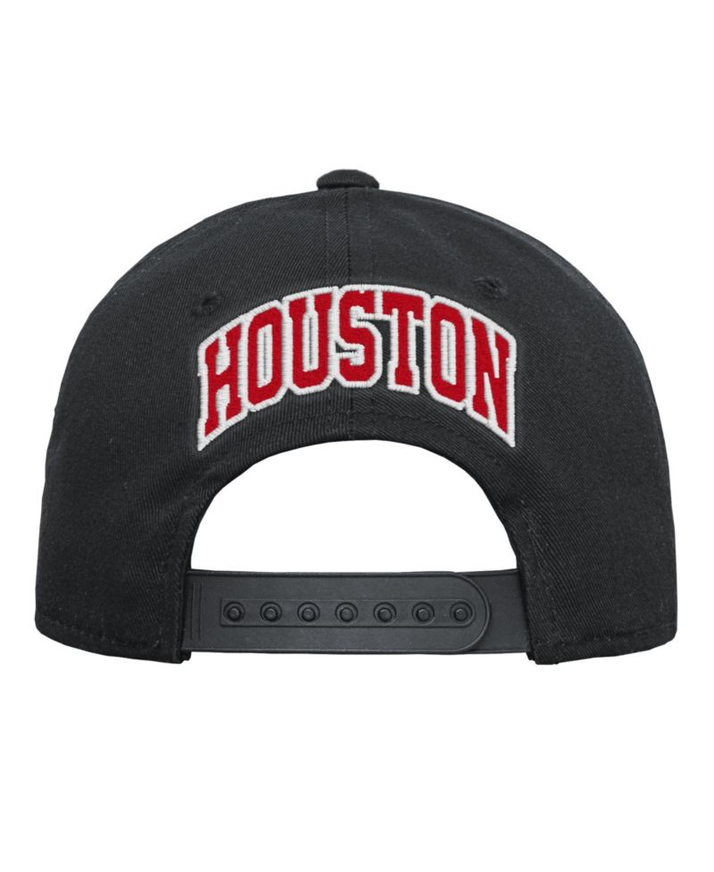 Big Boys and Girls Navy Houston Texans Pre-Curved Snapback Hat