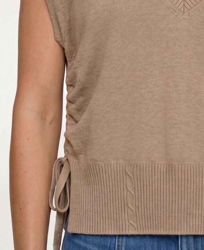 Women's V-Neck Dolman-Sleeve Sweater