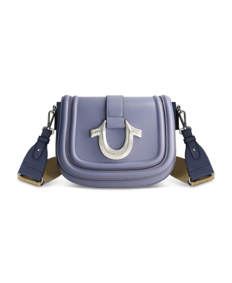 Saddle Bag with Gold Hardware