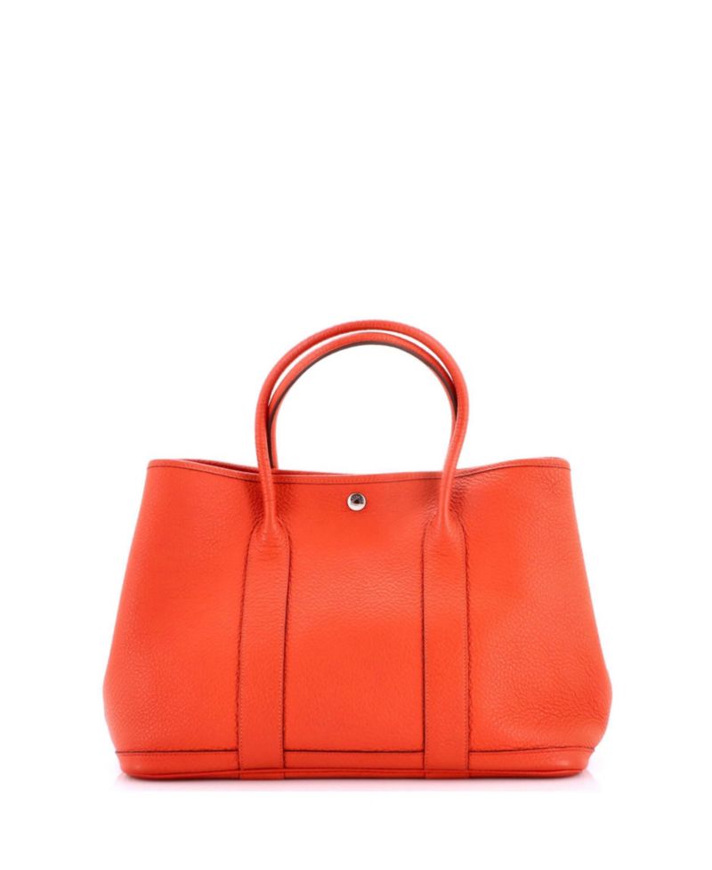 36 Garden Party Tote Leather