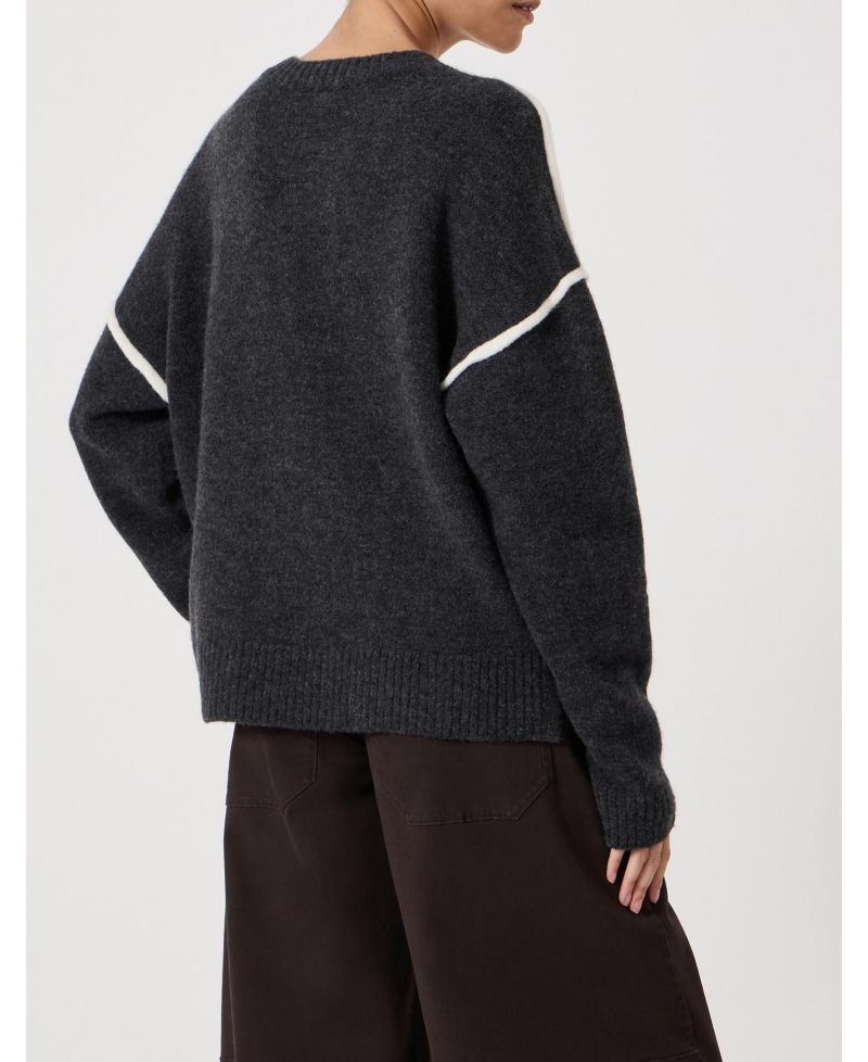 Women's Billie Wool Blend V Neck Sweater