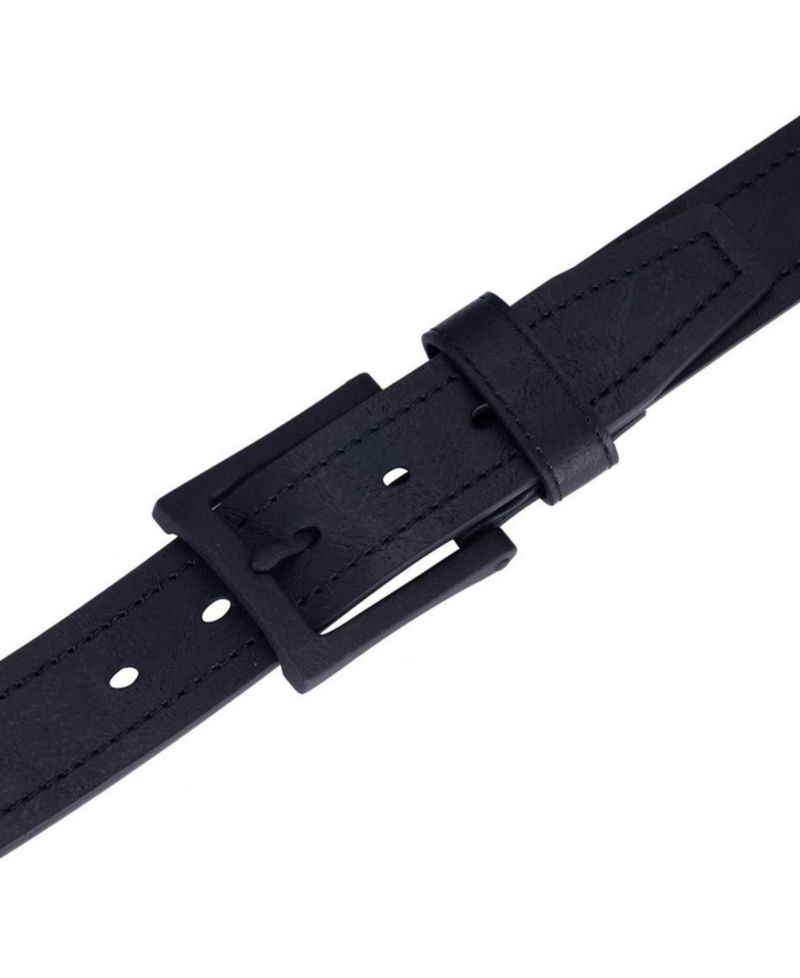Mio Marino Men's Solid Casual Prong Belt