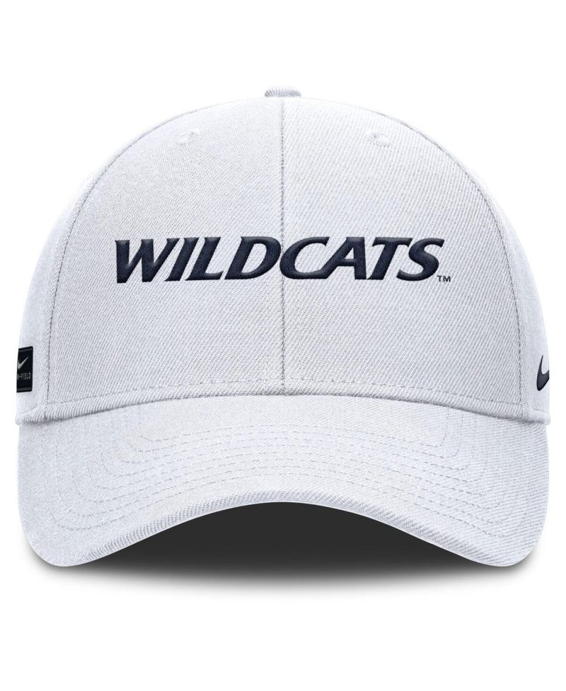 Men's White Arizona Wildcats 2025 On-Field Rise Performance Adjustable Hat