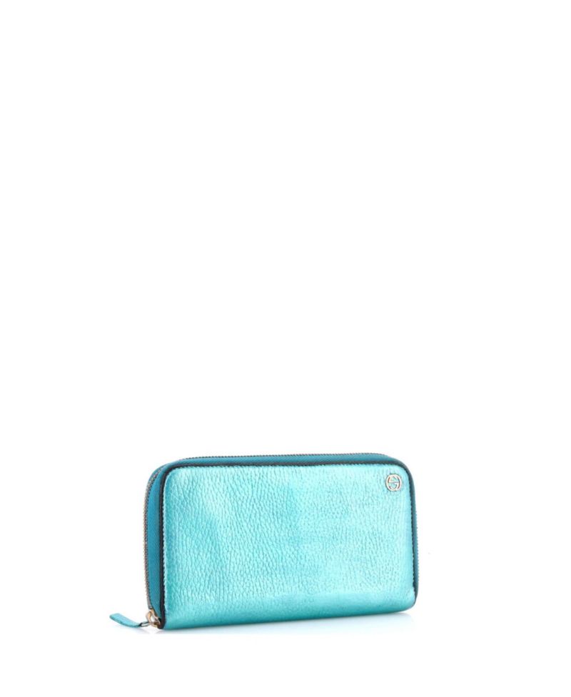 GG Marmont Zip Around Wallet Leather