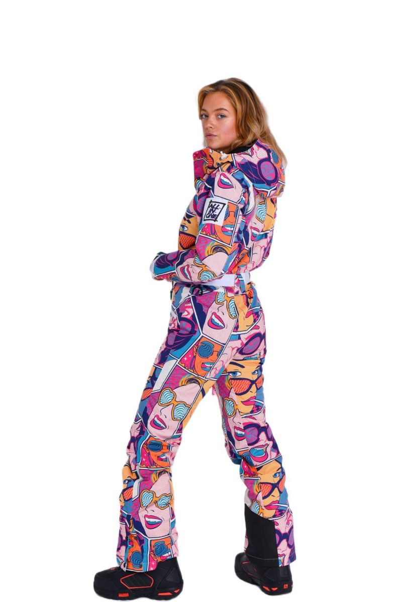 Women's Comic Book Candy Ski Suit