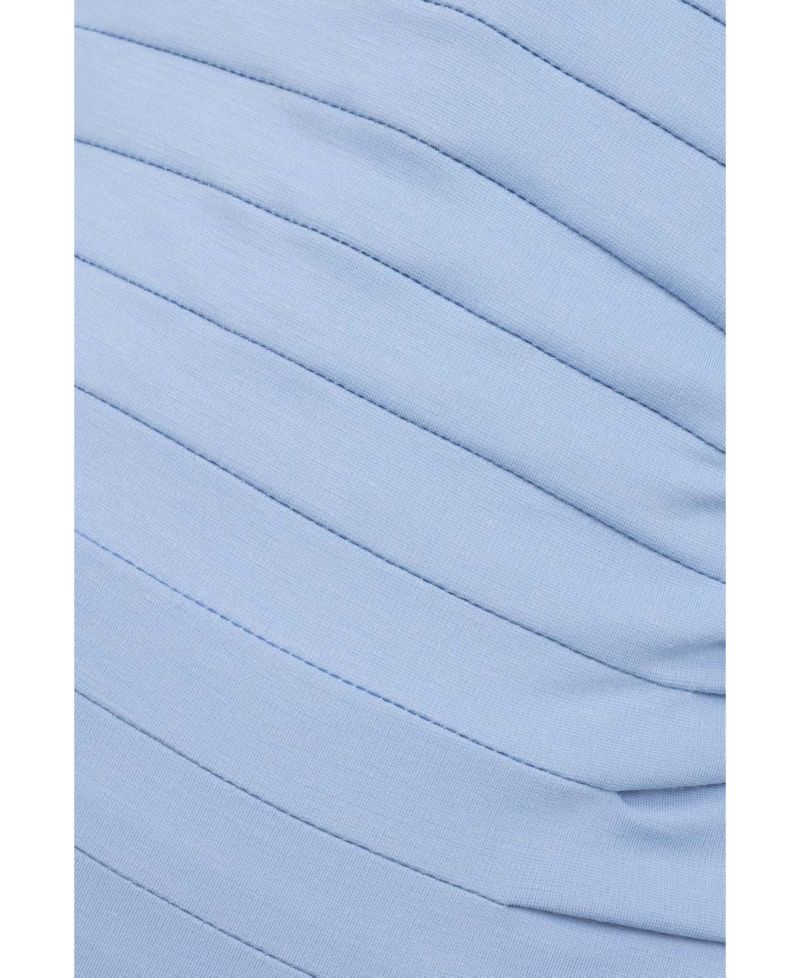 Women's Sleeveless Ruched Maxi Dress
