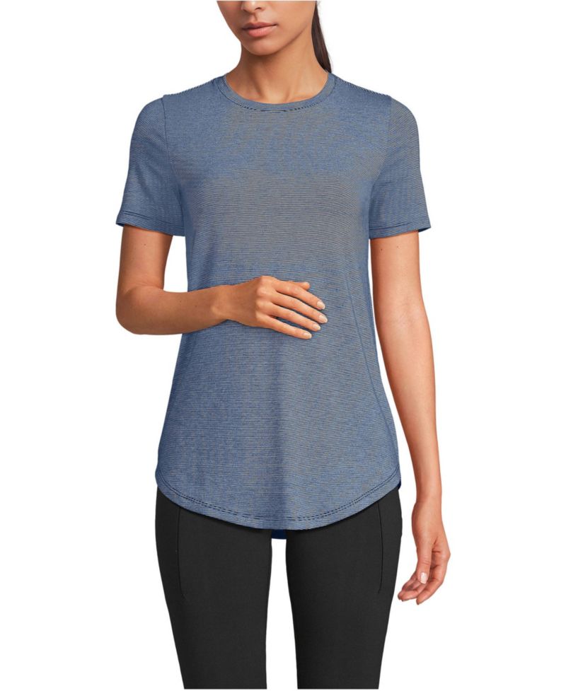 Women's Short Sleeve Cooling Performance Tunic Tee