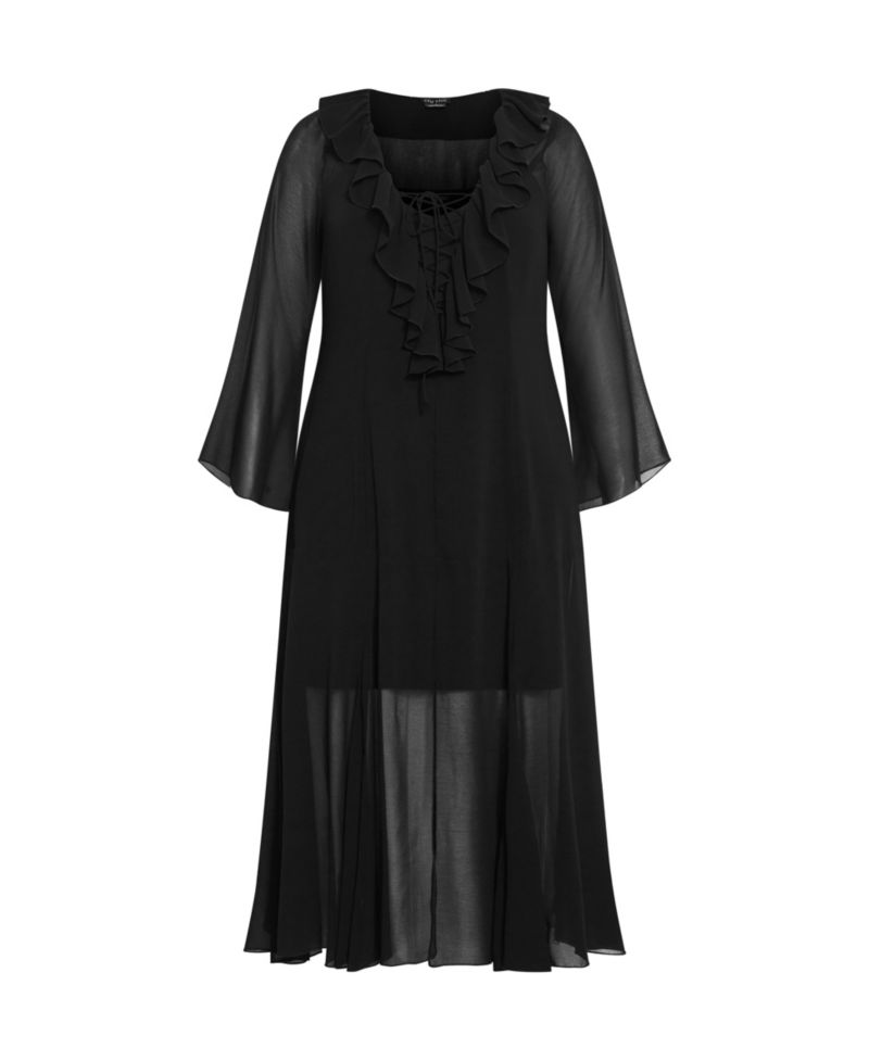 Plus Size Vamp Maxi Dress