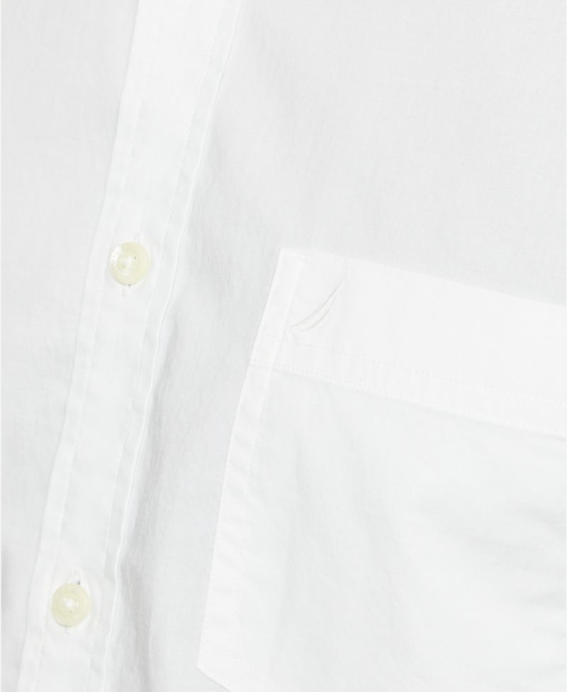Men's Classic-Fit Stretch Solid Oxford Button-Down Shirt