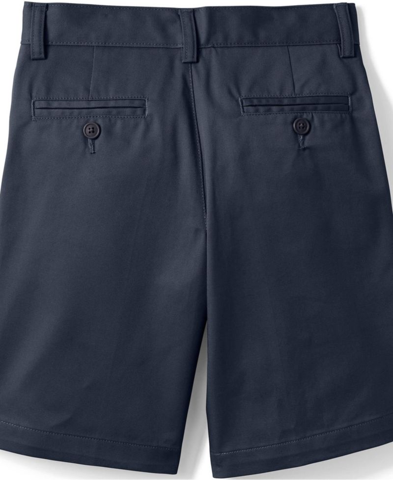 Big Boys Slim Plain Front Blend Chino Shorts