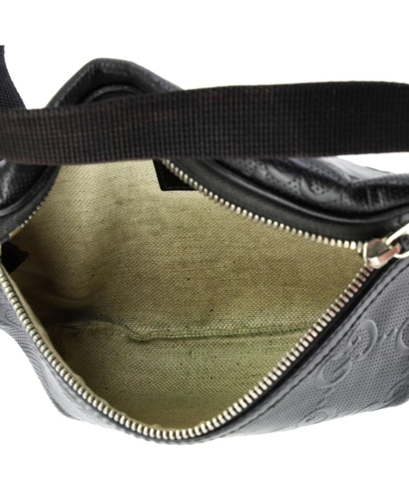 Small Belt Bag GG Embossed Perforated Leather