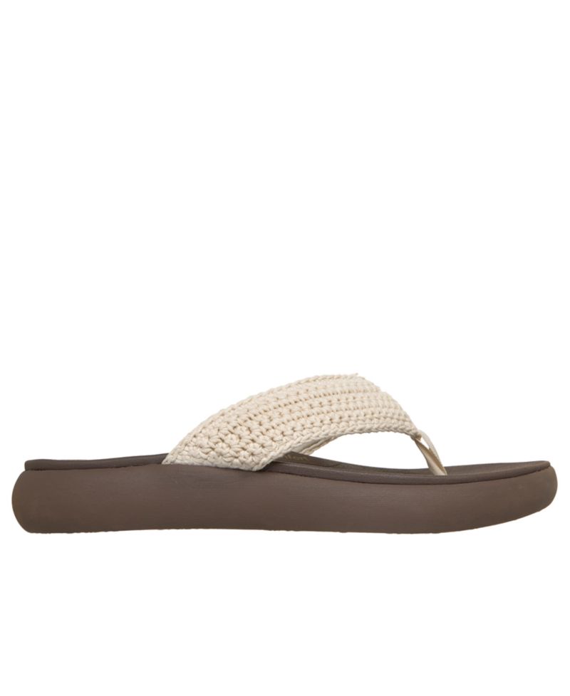 Women's Relaxed Fit: Asana Luxe - Valley Chic 2 Flip-Flop Thong Sandals from Finish Line