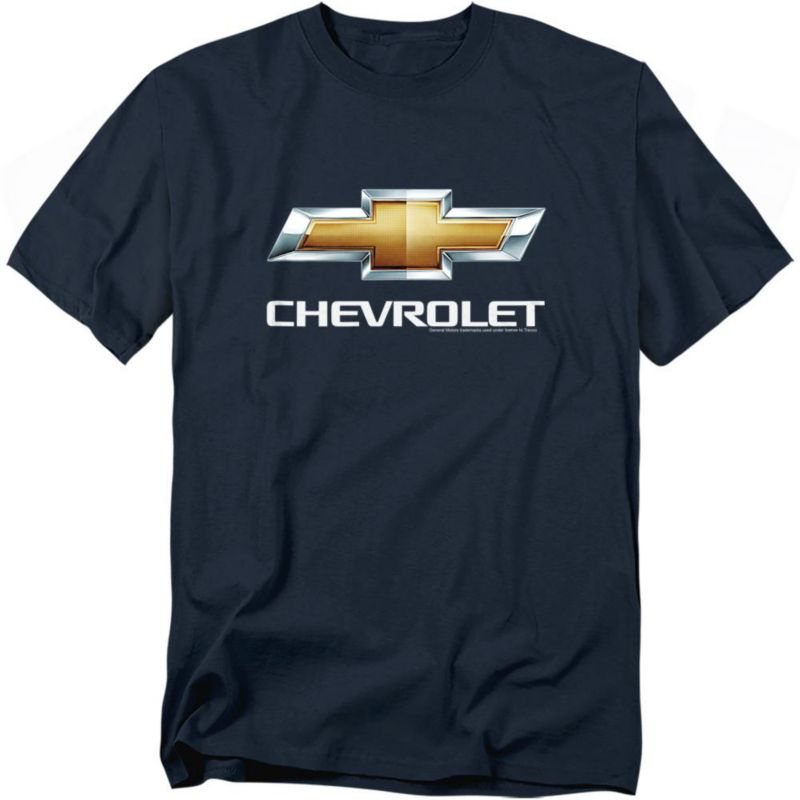 Men's Chevrolet Chevy Bowtie Stacked T-Shirt