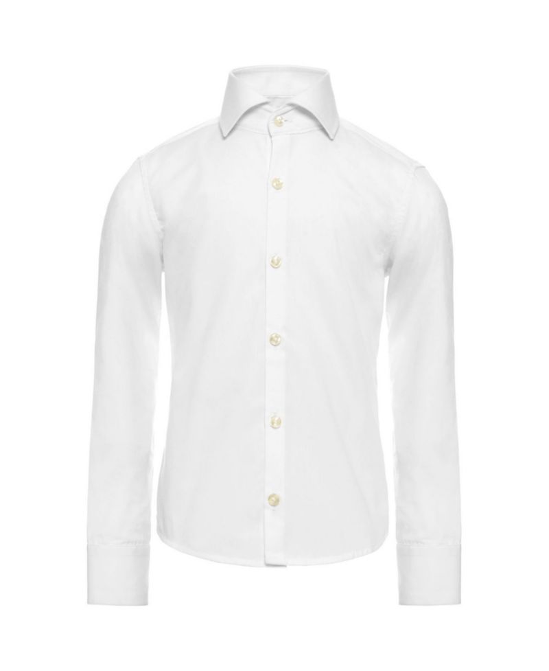 TEEN BOYS SHIRT LS WHITE KNIGHT