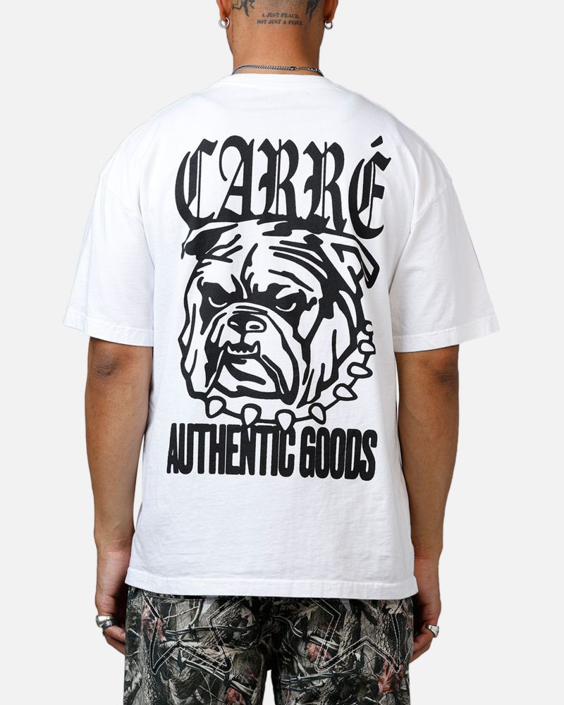Men's Bulldog Heavyweight T-Shirt - White L