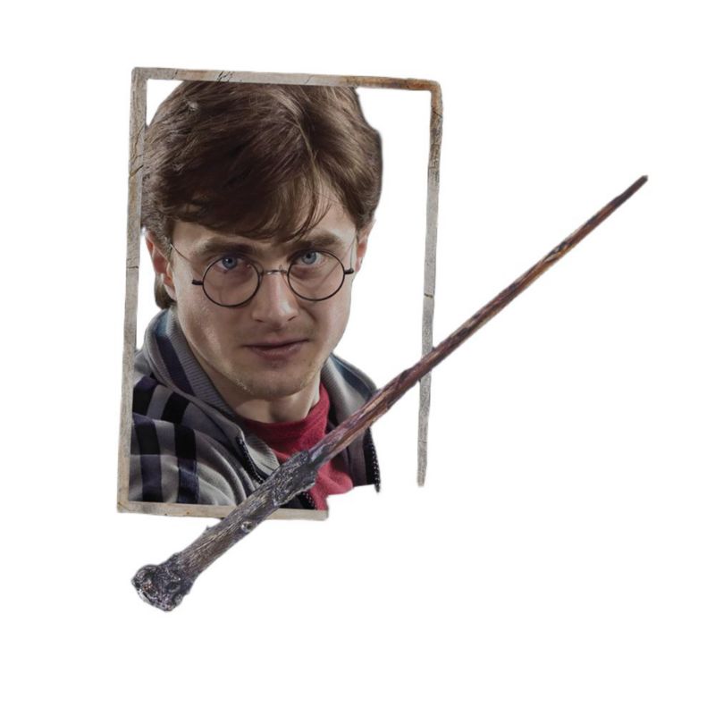 Big & Tall Harrys Wand Portrait T-Shirt