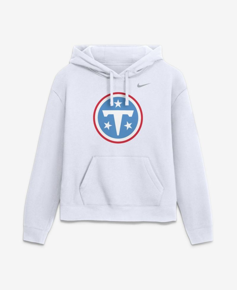 Women's White Tennessee Titans Primetime Club Hoodie
