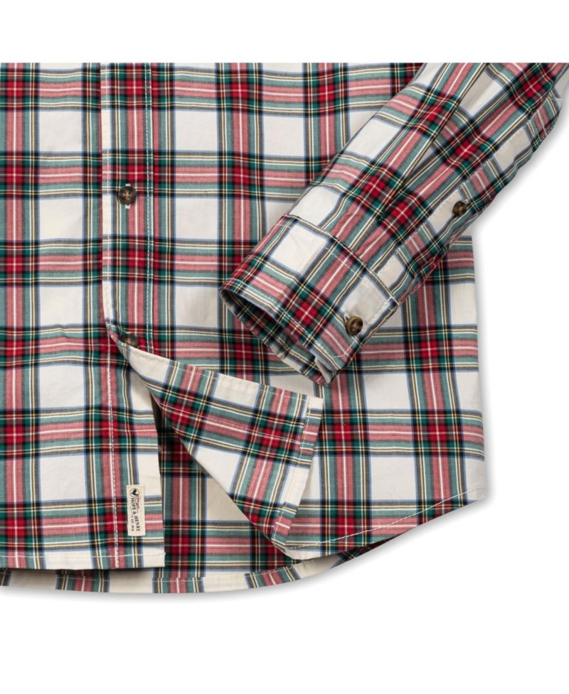 Men's Hope and Henry Organic Cotton Long Sleeve Stretch Poplin Button Down Shirt