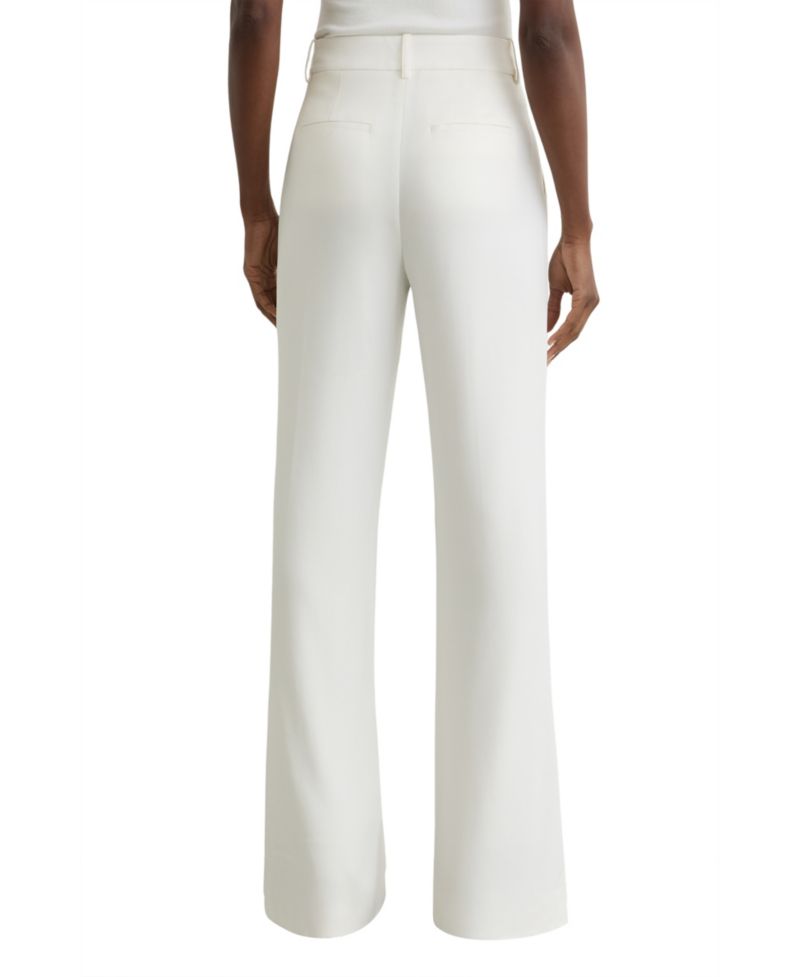Women's Wide-Leg Seam-Detail Trousers