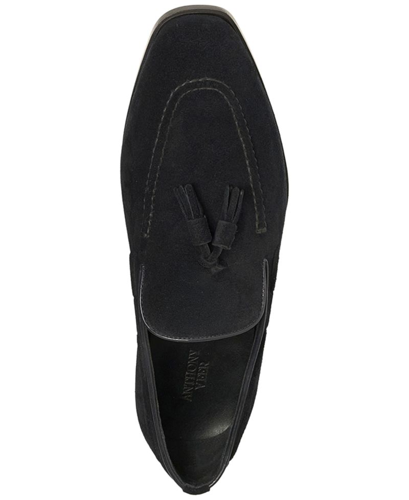 Men's Napoli Suede Penny Tassel Loafers