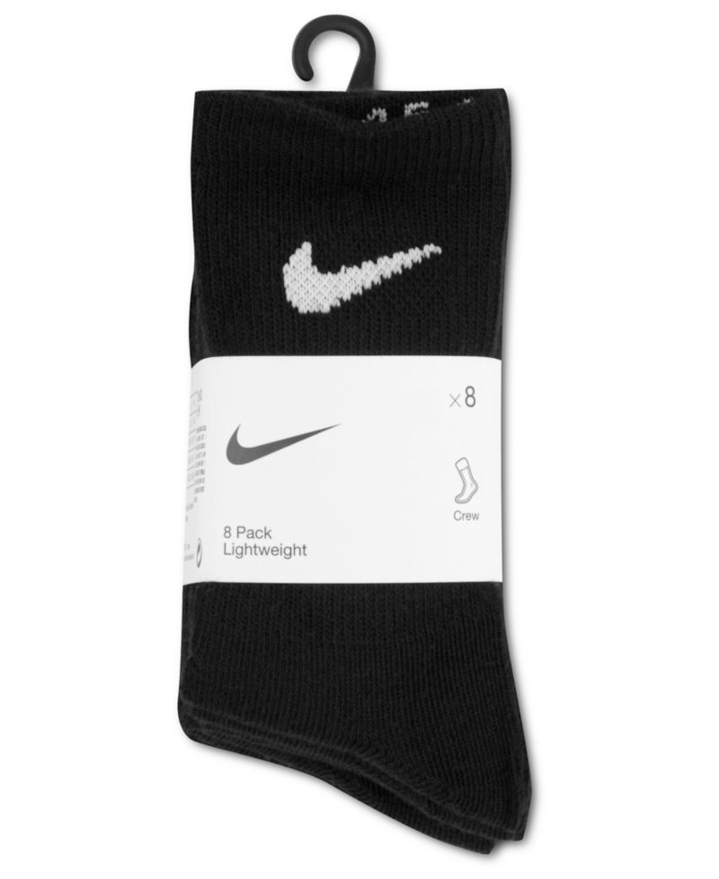 Boys' 4-7 Crew Socks, 8-Pack