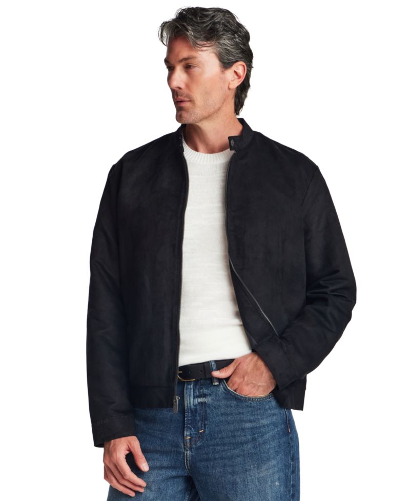 Men's Moto Microsuede Jacket