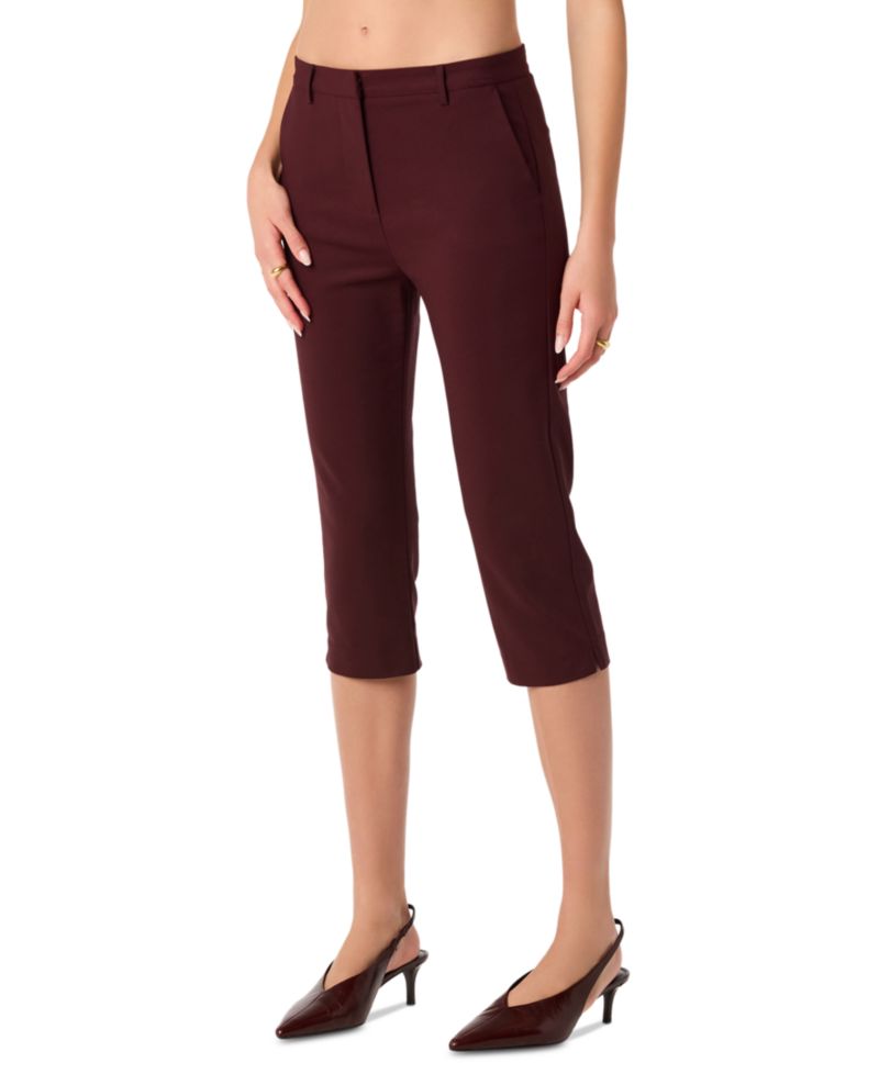 Women's Cardin High-Rise Capri Pants