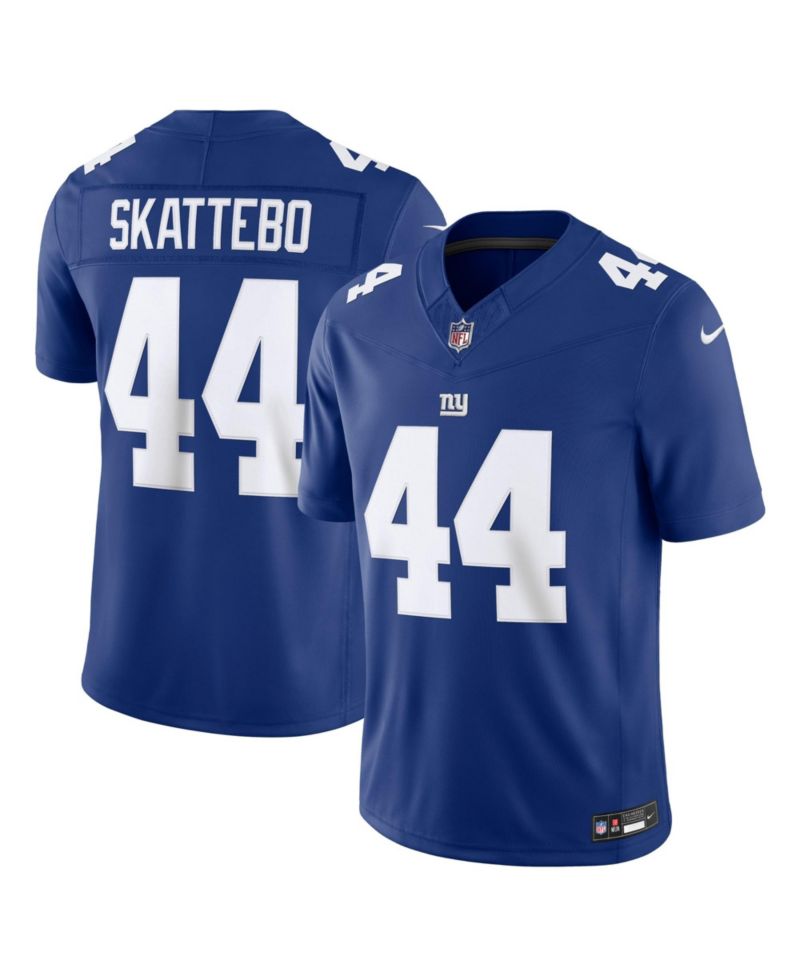 Men's Cam Skattebo Royal New York Giants Vapor F.U.S.E. Stitched Limited Jersey