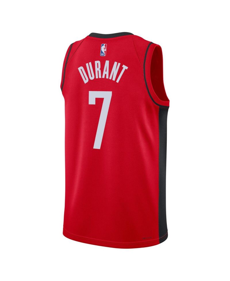 Men's and Women's Kevin Durant Red Houston Rockets Swingman Player Jersey - Icon Edition