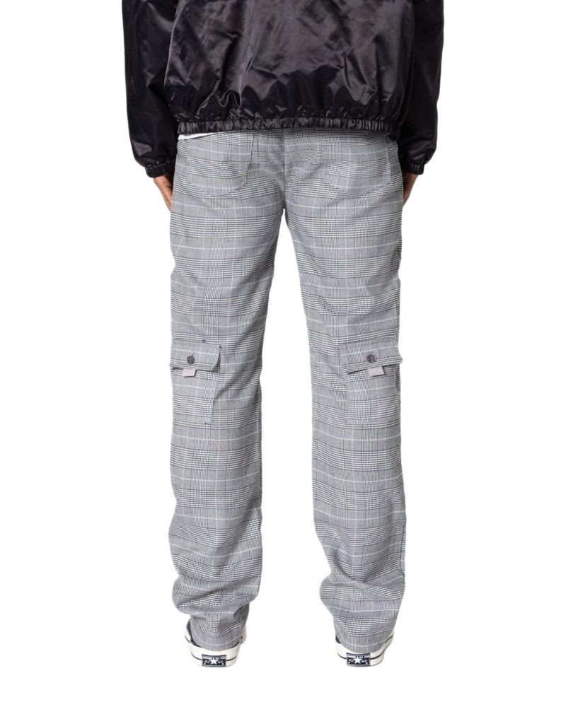 Men's Plaid All Over Pocket Pants