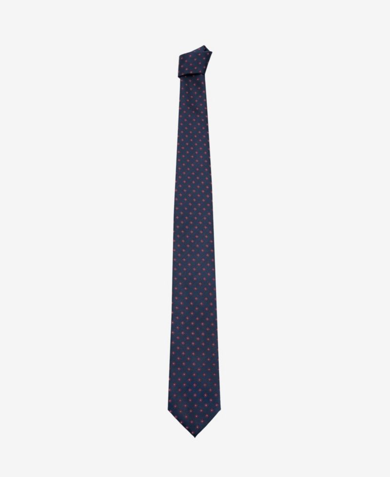 Men's Flower Patterned Silk Tie