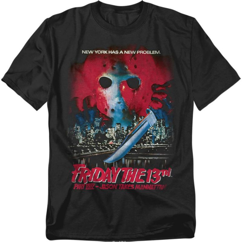 Big & Tall Part Viii Jason Takes Manhattan Vintage Poster T-Shirt