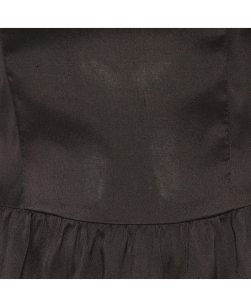 Women's Taffeta Pleated Blouse