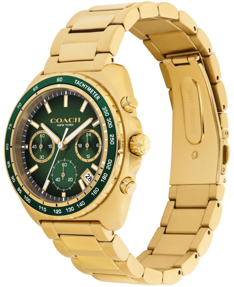 Men's Charter Two-Tone Stainless-Steel Bracelet Watch, 39mm