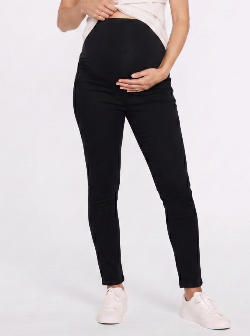 Women's Motherhood Secret Fit Over the Belly Ankle Length Skinny Jeans
