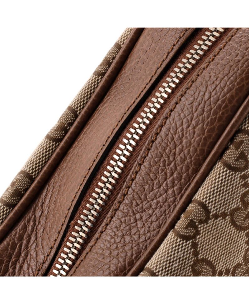 Mini Bree Disco Crossbody Bag GG Canvas with Leather
