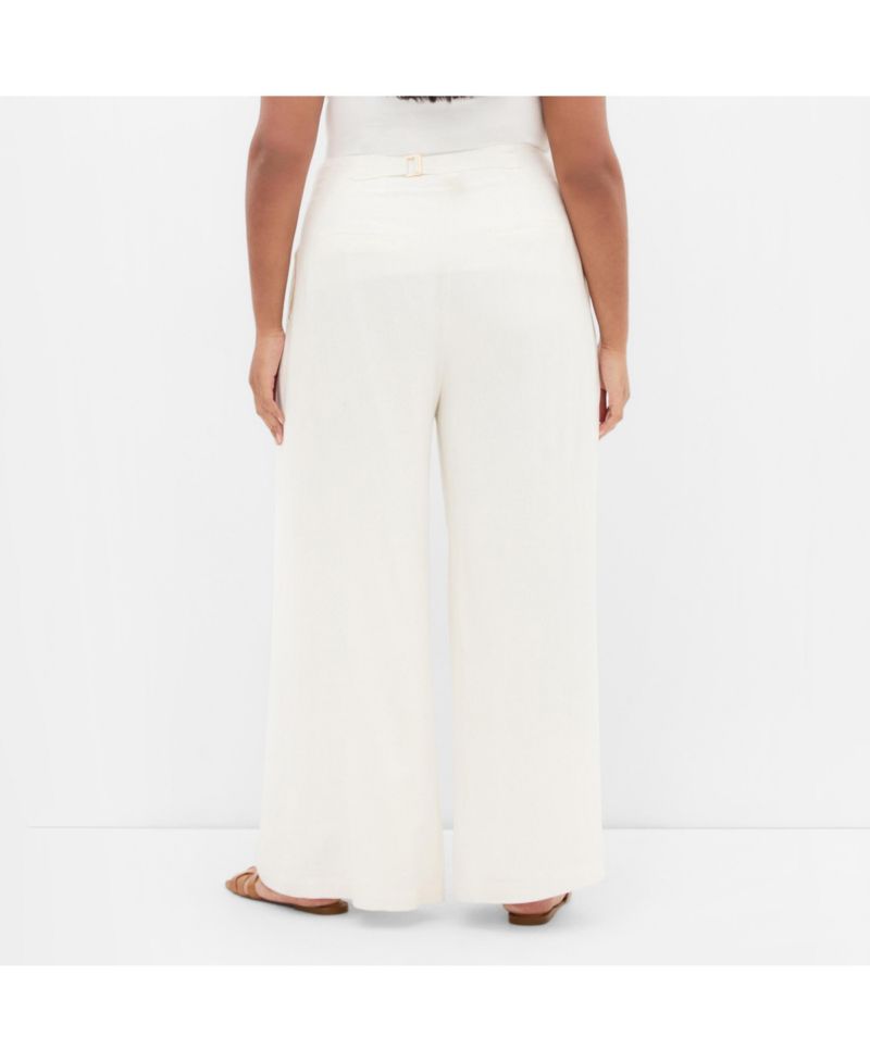 Plus Size Abbie Linen Pant