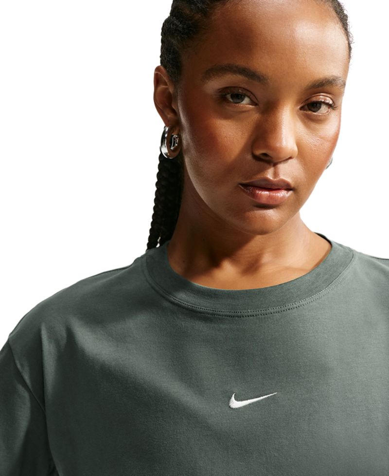 Plus Size Sportswear Crewneck T-Shirt