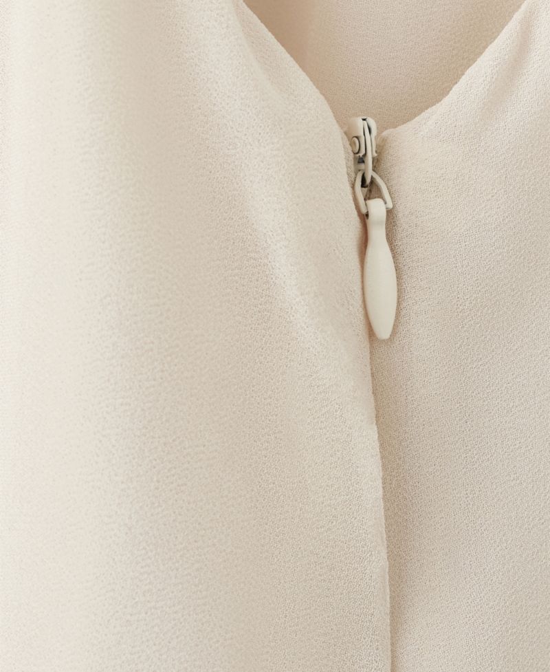 Women's Halter Draped-Waist Mini Dress